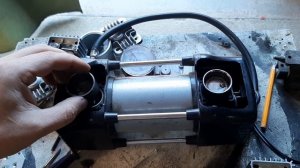 Обслуживание двухпоршневого китайского компрессора