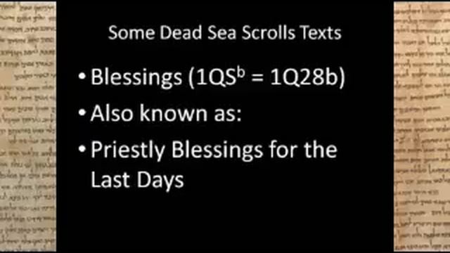 Dead Sea Scrolls Lecture 2 смотреть онлайн