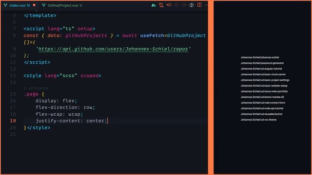 Work Smart, Not Hard! Besseres Portfolio mit Nuxt 3 & der GitHub API! [DE/Tutorial] смотреть онлайн