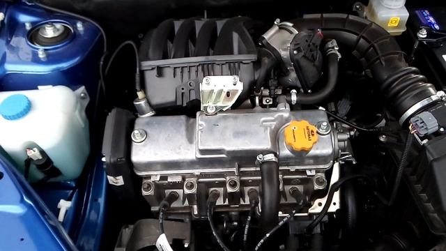 Обзор двигателя ВАЗ -11186 автомобиля Лада Гранта смотреть онлайн