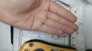 ремонт монитора видеодомофона tantos tdp-35n не включается, простой ремонт блока питания.