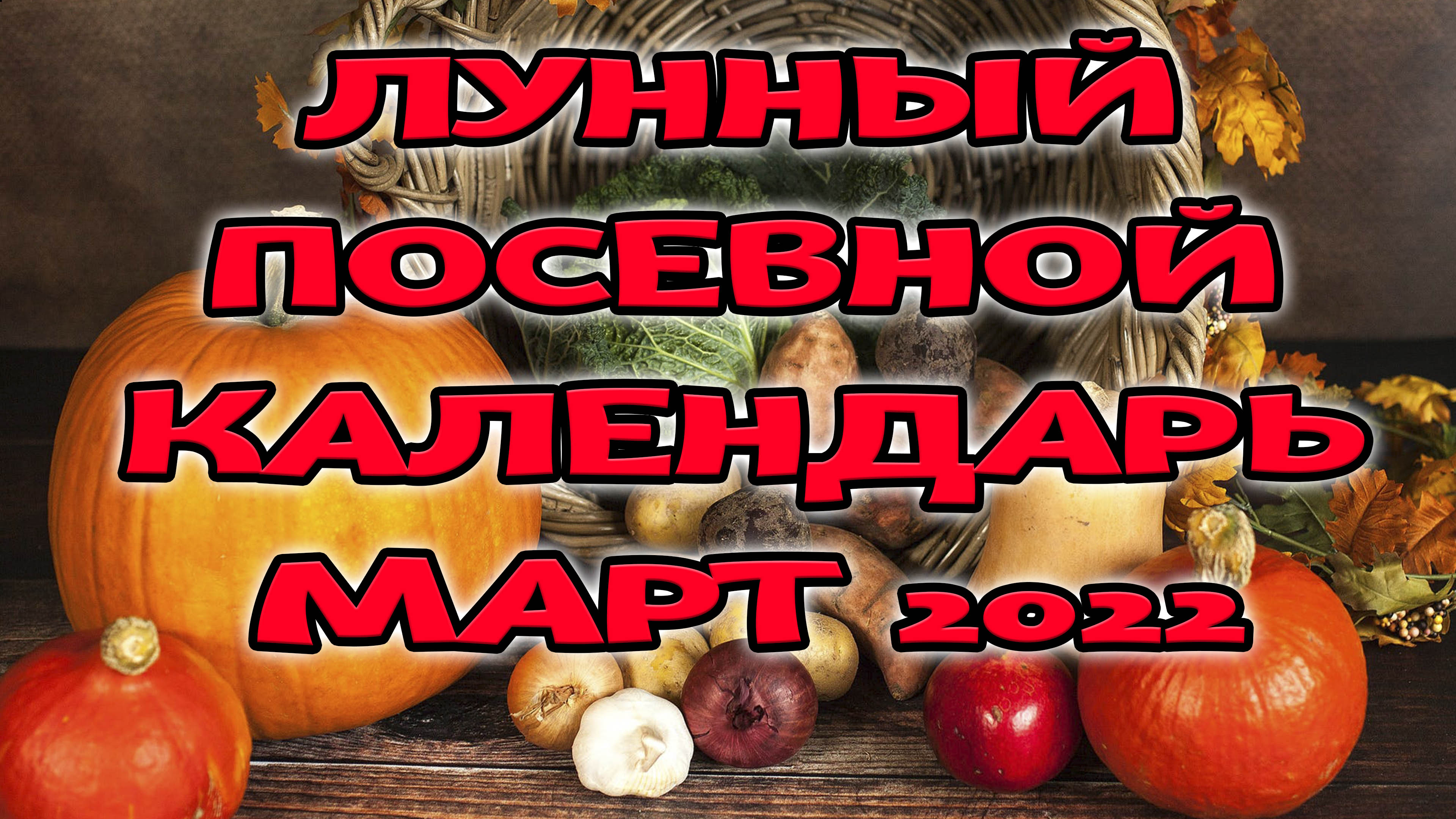 Лунный посевной календарь на март 2022 года. Календарь огородника на март 2022.mp4