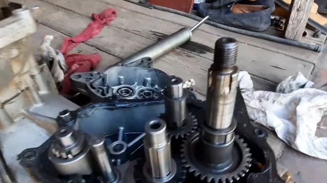 Стелс Динли 110. ремонт коробки передач