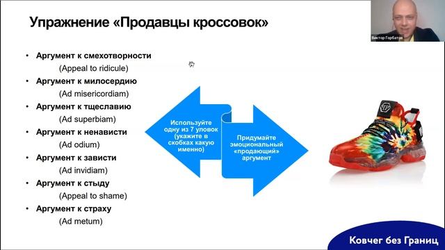 Виктор Горбатов: «Стыд и позор! Эмоциональные уловки в споре и как на них отвечать» смотреть онлайн
