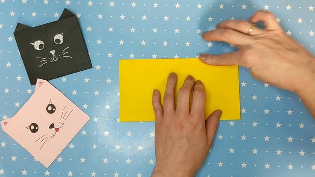 Кошелек-конвертик КОТИК из бумаги / Origami wallet CAT made of paper смотреть онлайн