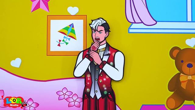 Cartoon - Paper Diy Rainbow Rapunzel Rich & Poor Family Angels - Rapunzel Compilation 놀이 종이