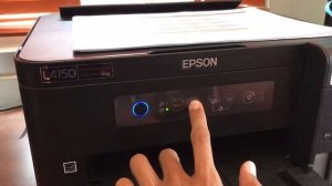 Instal password WiFi Printer EPSON L4150