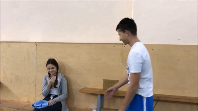 Осенний бал 2018, визитка Леша и Оля 10А смотреть онлайн
