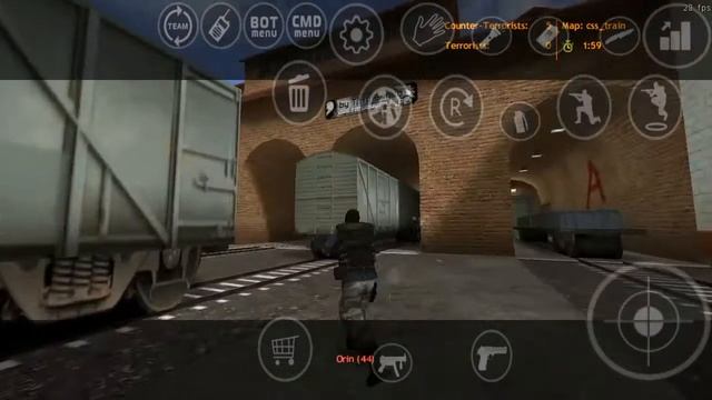 Counter-Strike: Source Mobile | Planted & Defuse C4 Bomb Train Map | Android Gameplay смотреть онлайн