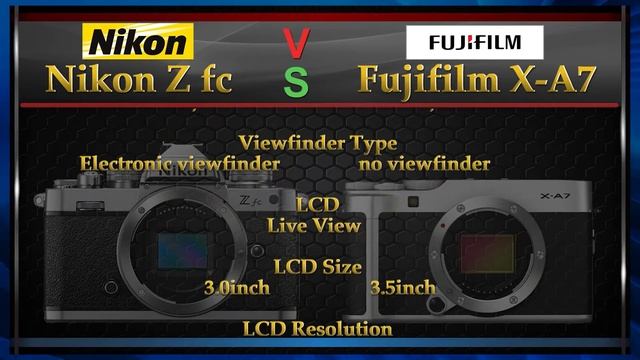 Nikon Z fc vs Fujifilm X-A7 Comparison Video (Spec Comparison) смотреть онлайн
