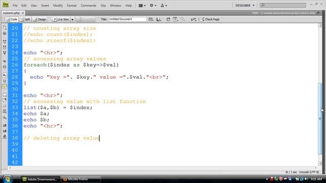 What is array in PHP? | Array Plus Index Array смотреть онлайн