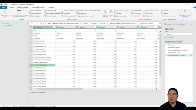 Отмена свертывания столбцов в Power Query для таблиц с многоуровневым заголовком смотреть онлайн