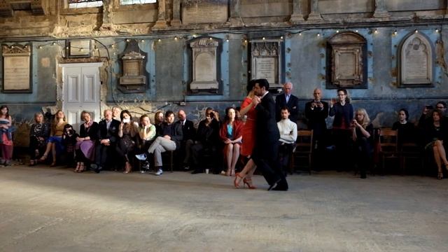 Amanda & Adrian Costa at the Asylum Chapel, Tango South London, 17.04.2016 Dance 4 смотреть онлайн