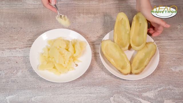 картофель фаршированный курицей и сыром смотреть онлайн