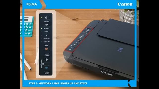 Canon PIXMA Ink Efficient E470: How to connect printer to WiFi network. смотреть онлайн