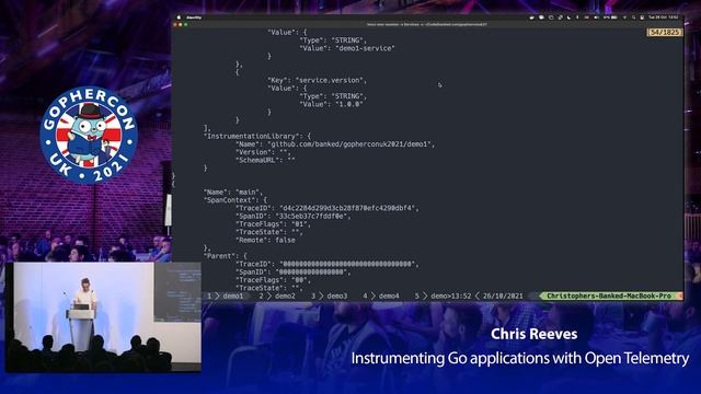 GopherCon UK 2021: Chris Reeves - Instrumenting GO Applications смотреть онлайн
