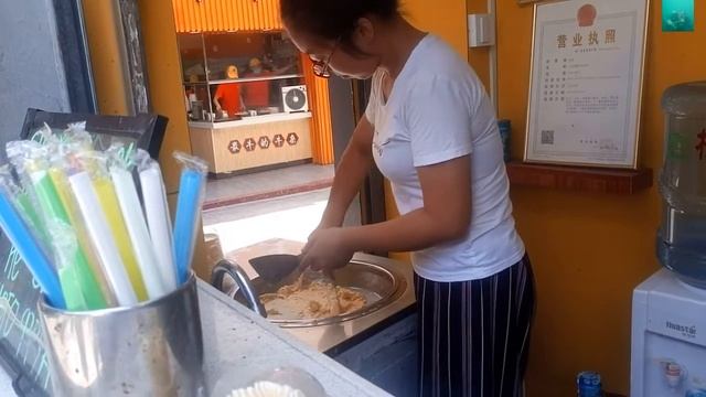 Китай, о. Хайнань - Жареное мороженное