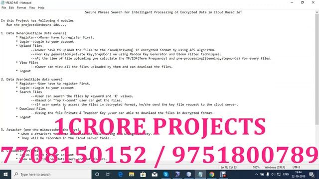 Secure Phrase Search for Intelligent Processing of Encrypted Data in Cloud Based IoT смотреть онлайн