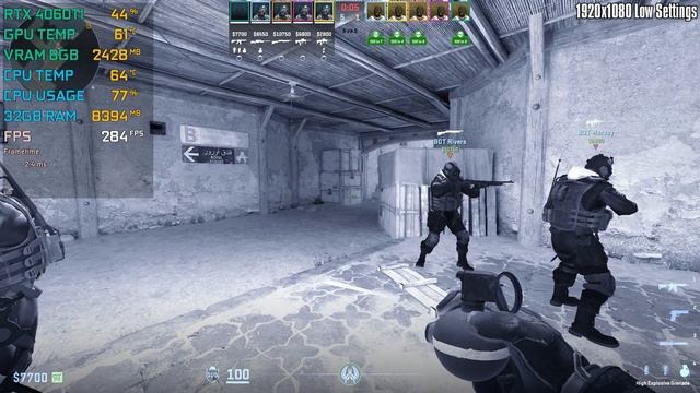 Counter-Strike 2 : RTX 4060Ti смотреть онлайн