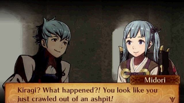 Fire Emblem Fates: Revelation - Kiragi and Midori Support Love Story смотреть онлайн