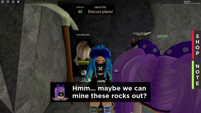 Why did we go down here in Roblox... смотреть онлайн