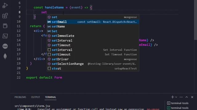 Get Form Data into console in React Js смотреть онлайн
