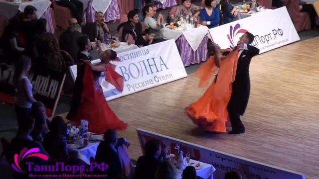 Мицкевич Всеволод - Абидулина Алина, Финал, Медленный фокстрот смотреть онлайн