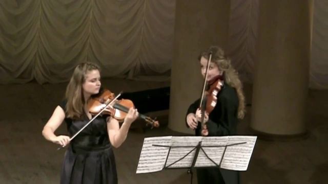 Alfred Schnitke Moz-Art for 2 violins смотреть онлайн