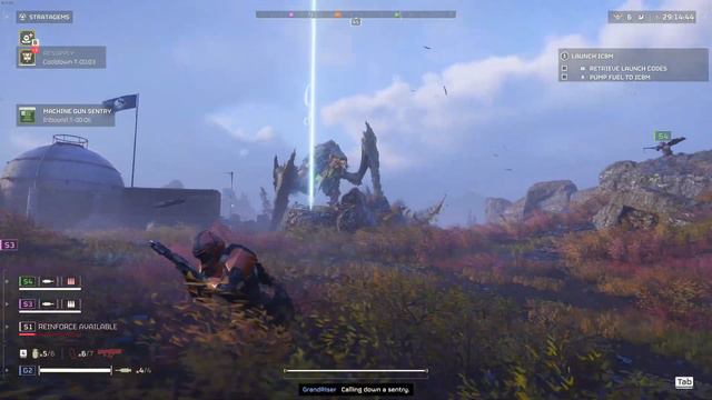 HELLDIVERS 2: LOTS OF BIG MONSTERS! смотреть онлайн