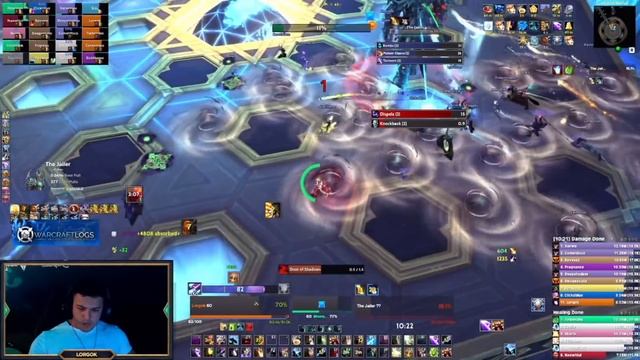 First Mythic Jailer Kill by Echo | Nerd Screams & Last 2 Min of Fight | Sepulcher of The First ones смотреть онлайн