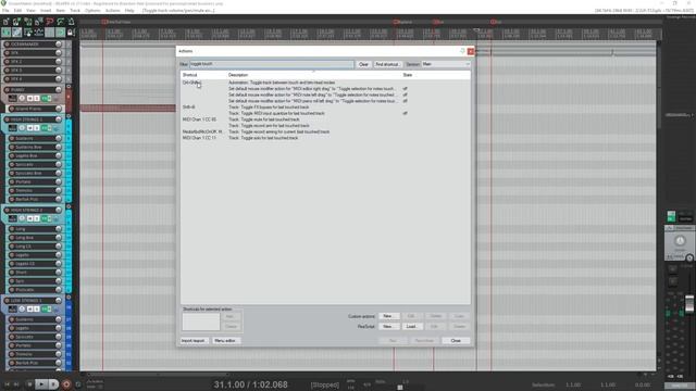 Горячие клавиши для удобной работы (Часть 2) - Кастомизация REAPER смотреть онлайн
