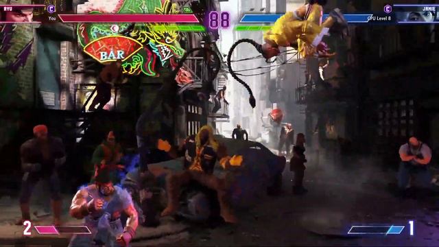 Ryu vs. Jamie (Street Fighter 6) смотреть онлайн