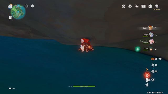 Genshin Impact - Getting under the Shakkei Pavillion entrance on Tatarasuna Island смотреть онлайн