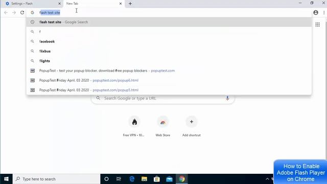 How to Enable Adobe Flash Player on Chrome смотреть онлайн