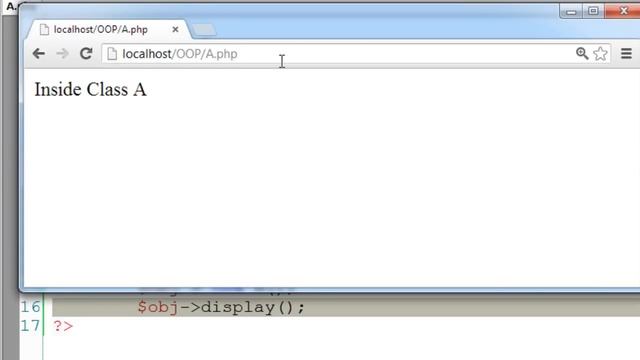 Overriding: PHP OOP смотреть онлайн