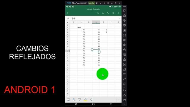 ANDROID APP EXCEL EDITAR UNA HOJA EXCEL SIMULTANEAMENTE DESDE DOS O MAS MOVILES ANDROID смотреть онлайн