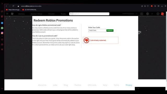 Все РАБОЧИЕ ПРОМОКОДЫ В Роблокс! Бесплатные робуксы и вещи Все коды В ROBLOX Октябрь 2020 смотреть онлайн