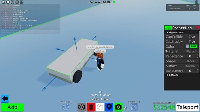 How to build a car in roblox obby creator! смотреть онлайн