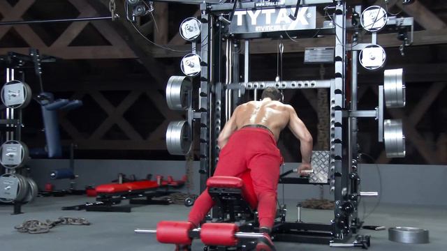 TYTAX® T1-X | Prone Incline Cable Wide-Grip Row