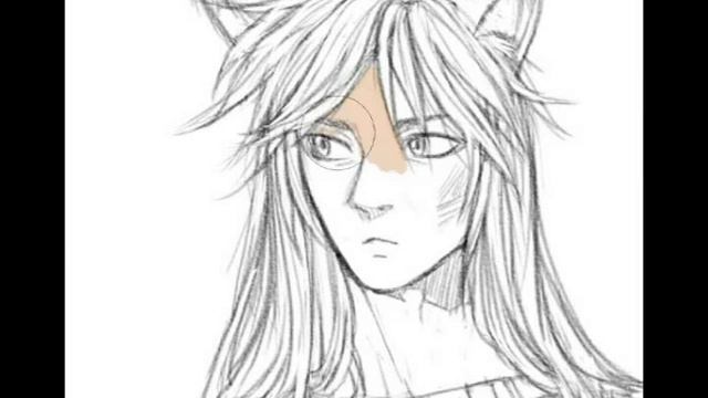 Рисуем ёкая в Paint tool sai смотреть онлайн