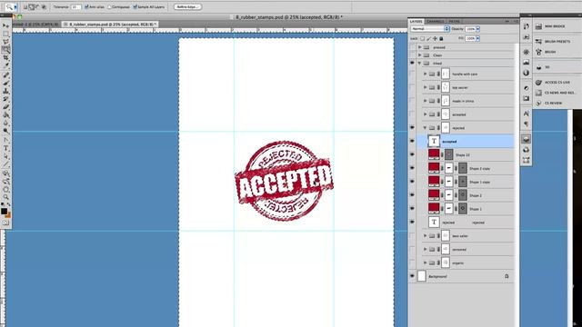 Editable Rubber Stamp Tutorial смотреть онлайн