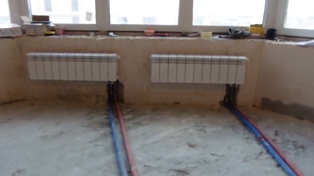 Переделка радиаторов. Rifar с нижним подключением.