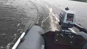 Лодочный мотор Sea-Pro T 3S .Обкатка на р.Ветлуга