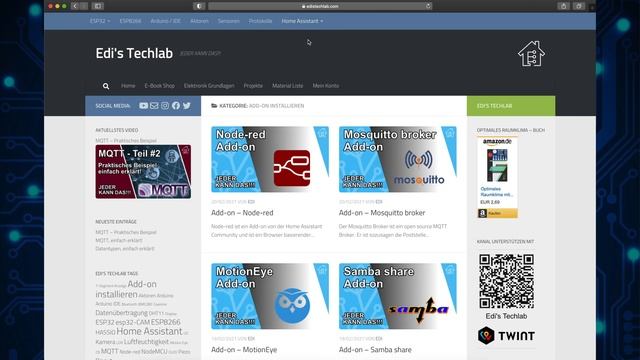 Home Assistant - Add-ons installieren | #EdisTechlab смотреть онлайн
