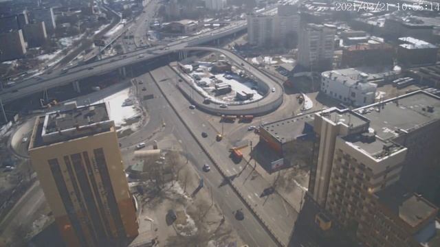 Москва - Нижегородская улица - веб камера 21.03.2021, 07:55 смотреть онлайн