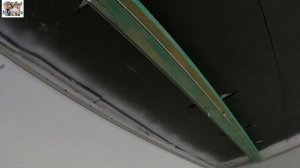 Закладная под шкаф купе в натяжном потолке / Рельса скрытого монтажа шкафа купе в натяжной потолок