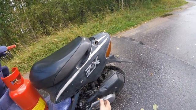 GanGZeF Honda Dio ZX Пробный заезд✌️??? смотреть онлайн