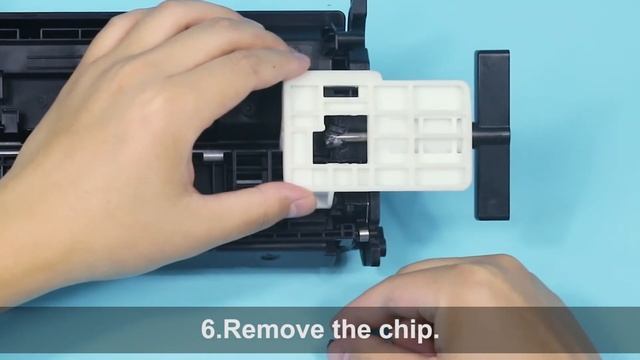 How to Switch Chip for HP 148A 148X Compatible Toner Cartridge смотреть онлайн