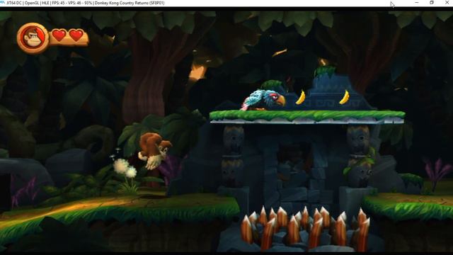 Donkey Kong Country Returns (wii for pc) (GamePlay)(MadeByMikey) смотреть онлайн