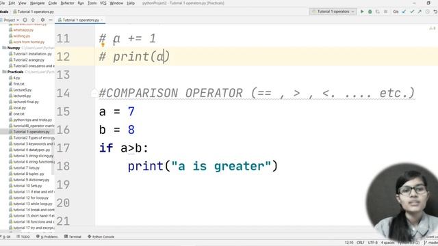 Basics of python EP:01 | types of operators | example of operator | what is operators in python смотреть онлайн